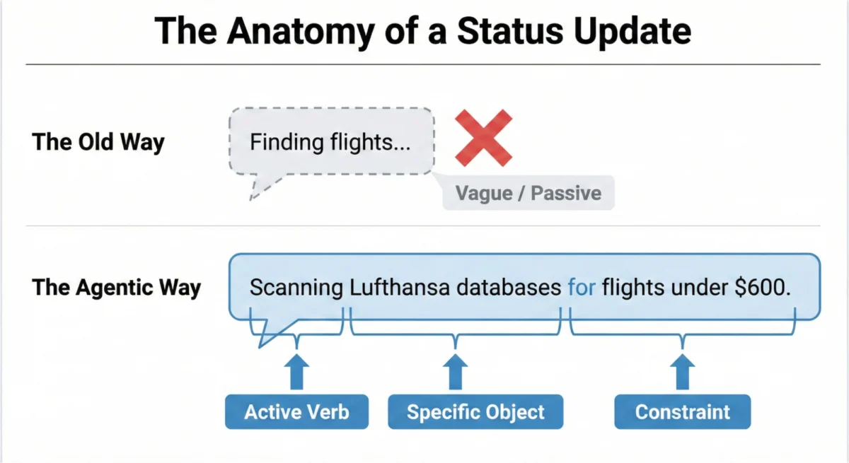 Beyond the Spinner: Architecting Trust in Agentic AI Interfaces