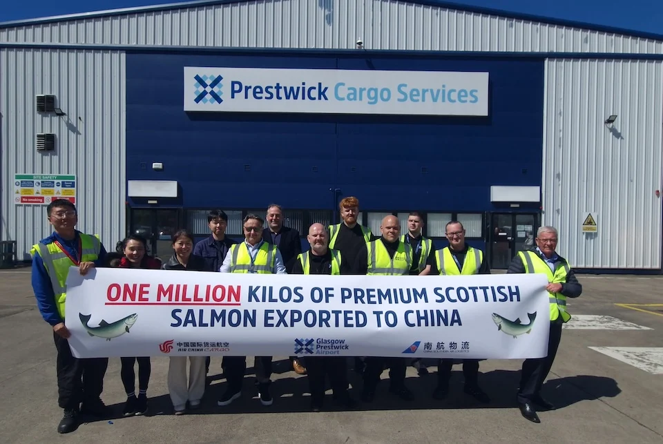 Glasgow Prestwick Airport Soars as Global Seafood Gateway Following Strategic Investment Surge