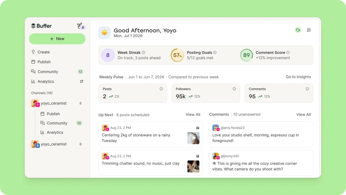 Buffer Redefines User Experience: The Launch of ‘Buffer Home’ and the Shift Toward Intentional Discovery