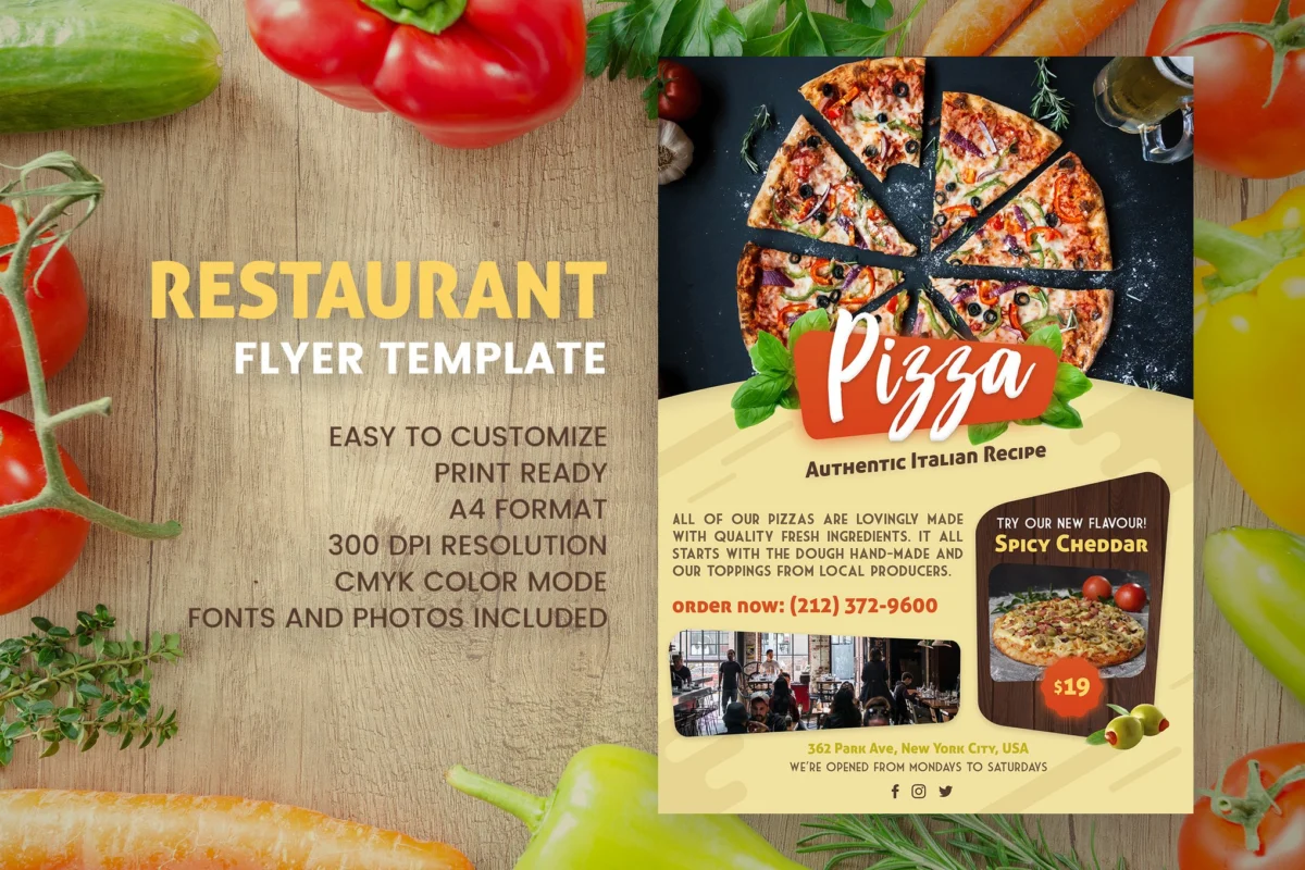 The Art of the Appetite: Elevating Restaurant Marketing with Professional Flyer Design