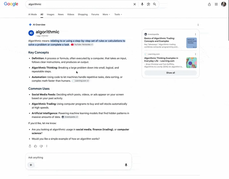 The Future of Search: Google’s AI Overviews Shift Toward Full-Page Autonomy