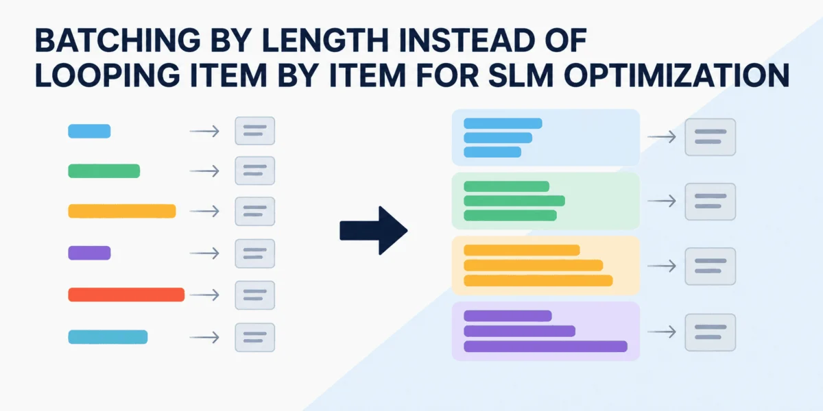 Optimizing Small Language Models: The Power of Length-Bucketed Batching