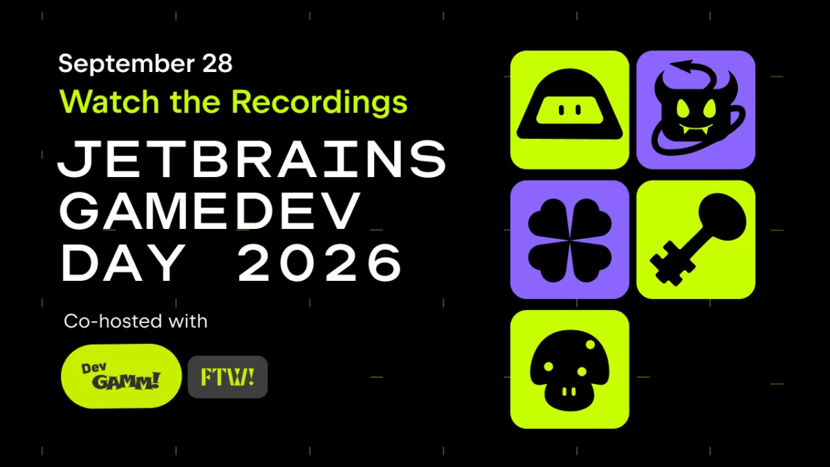 Bridging the Future: Insights and Innovations from JetBrains GameDev Day 2026