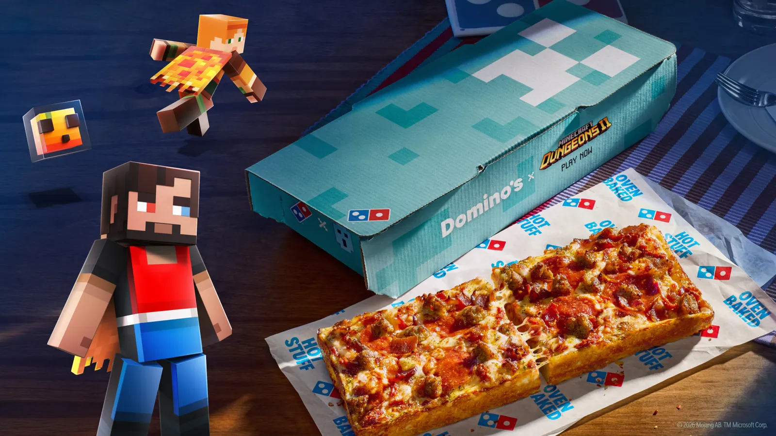 Domino’s Levels Up: A Deep Dive into the Global ‘Minecraft Dungeons II’ Collaboration