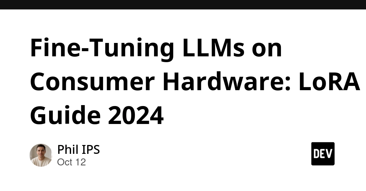 The Democratization of Artificial Intelligence: A Comprehensive Guide to Fine-Tuning LLMs on Consumer Hardware