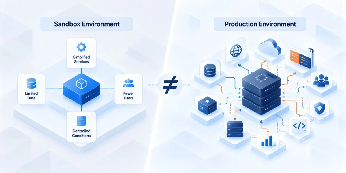 The Illusion of Parity: Why Your Sandbox Will Never Be Production (And Why That’s Okay)