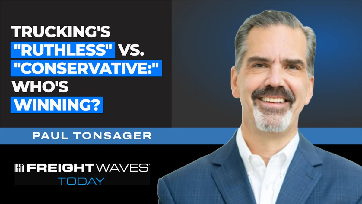 The Tale of Two Strategies: How Corporate Culture Defines Success in a Lukewarm Freight Market